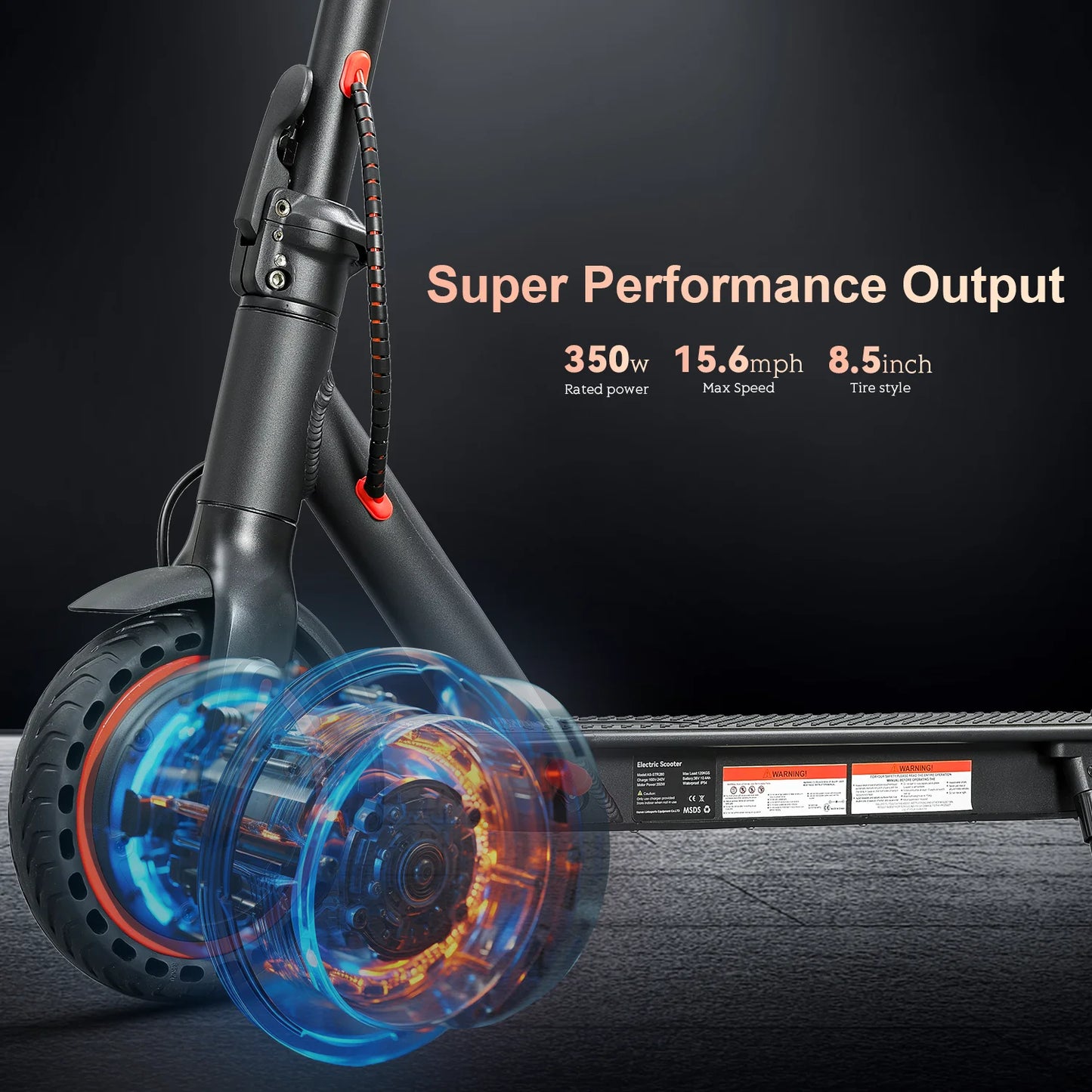 36v 350W 15.6MPH Electric Scooter