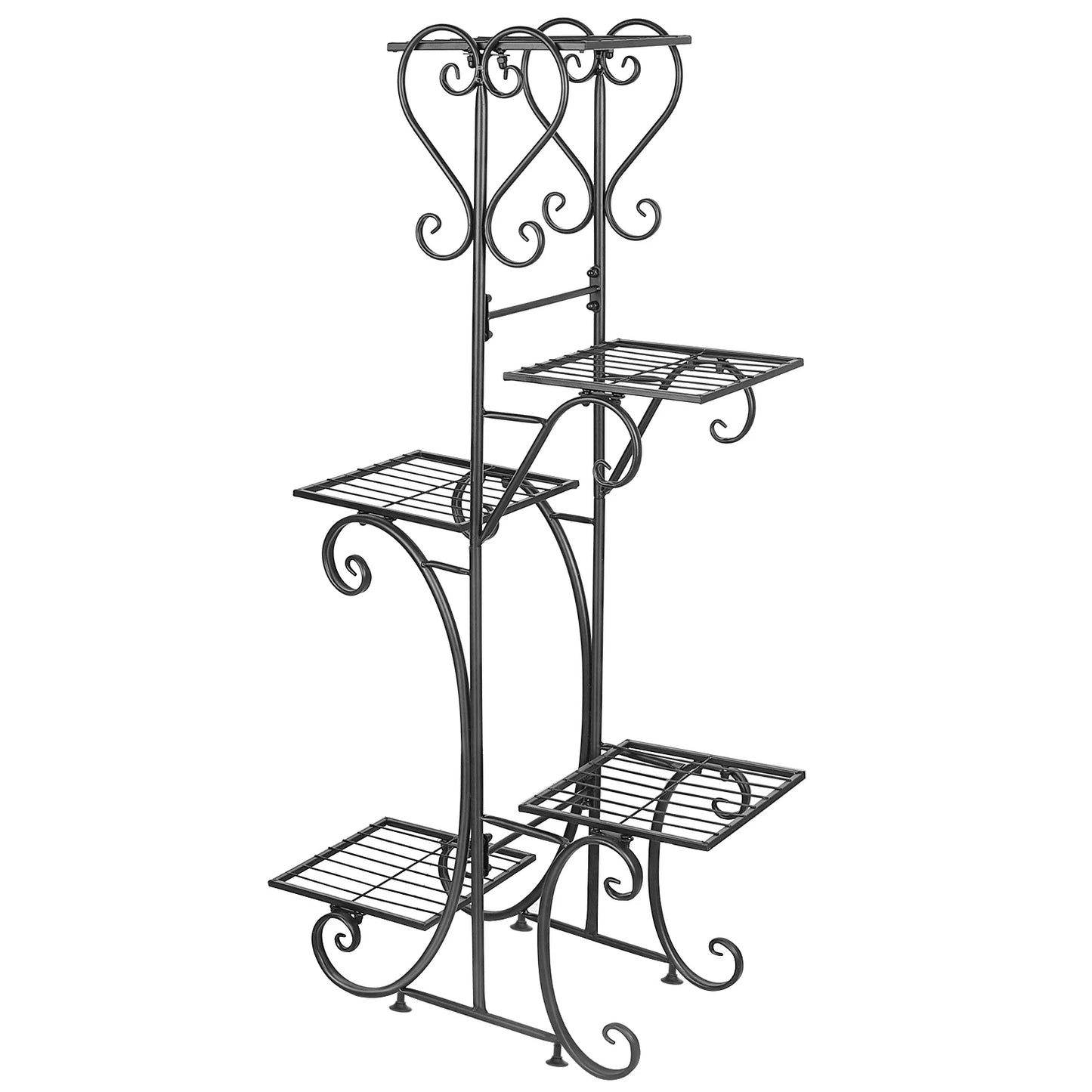5 Tiered Indoor Iron Plant Stand
