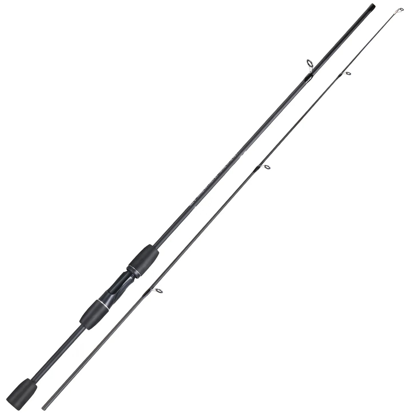 Carbon Spinning, Casting Fishing Rod, 2 Sections