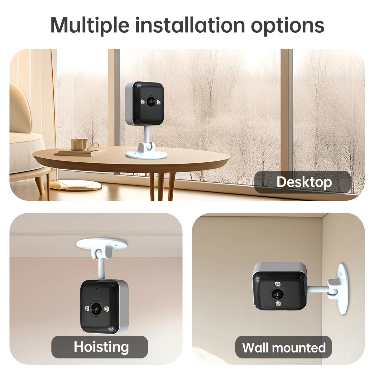1080P Wireless IP Camera, Outdoor Color Night CCTV Surveillance Camera