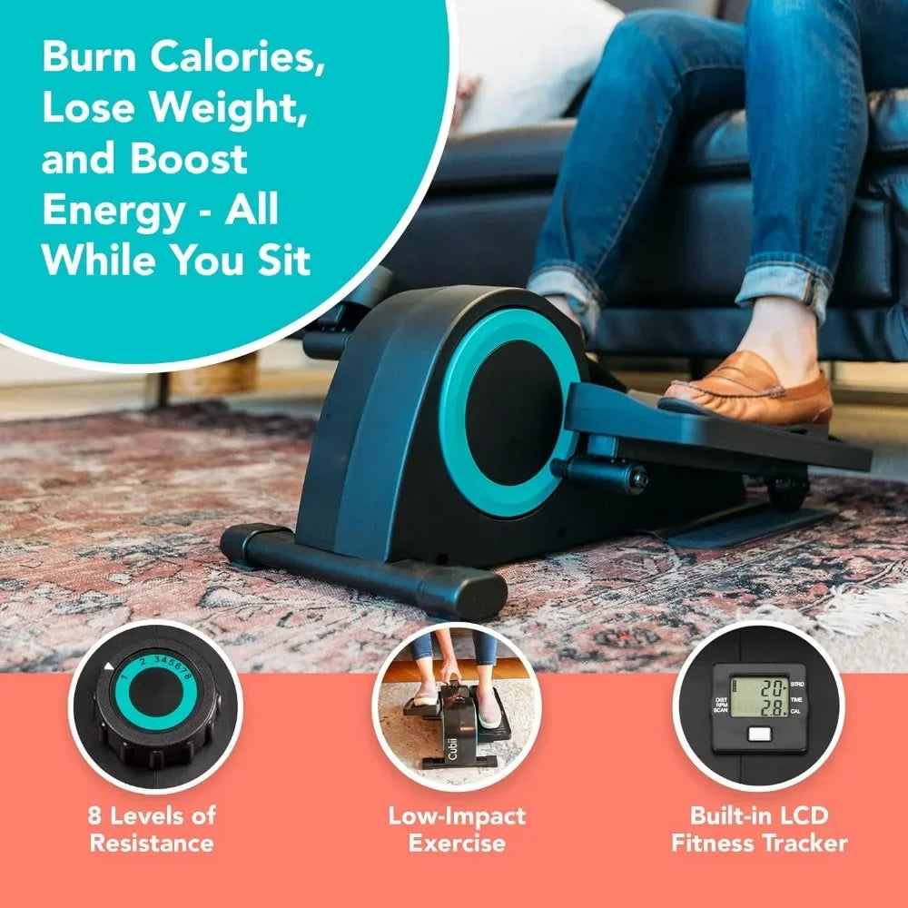 Bike Pedal Exerciser, Mini Elliptical Machine for Home Use.