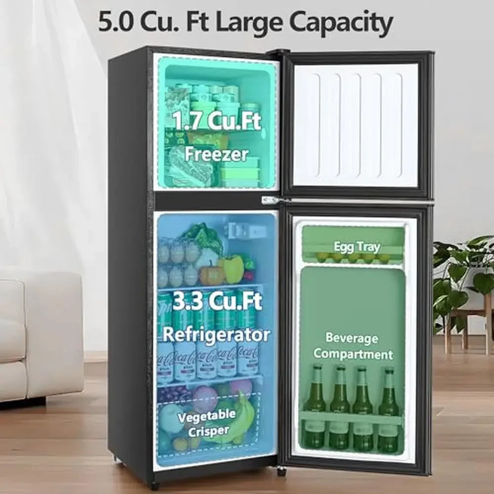 5 Cu Ft Compact Refrigerator/Freezer