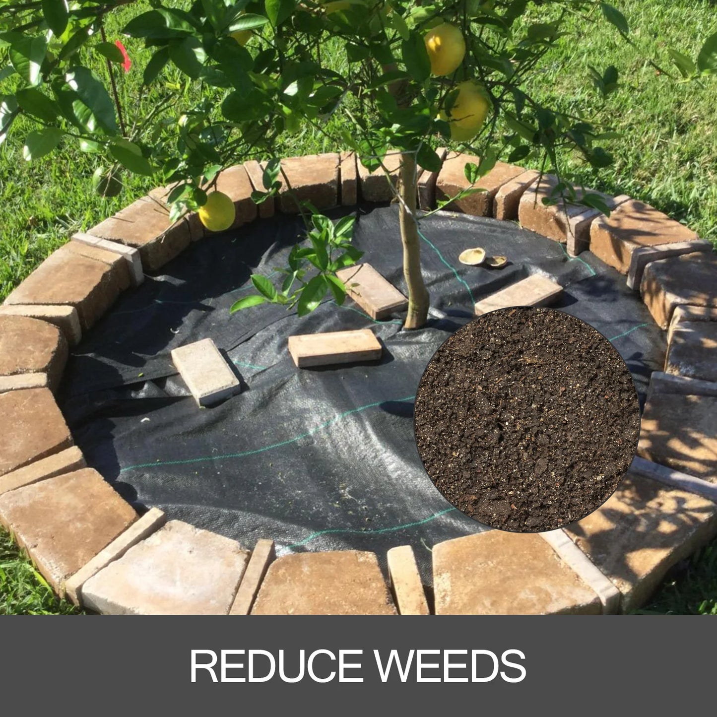 Landscape Fabric 6ft x 300ft Geotextile Heavy Duty Fabric Durable