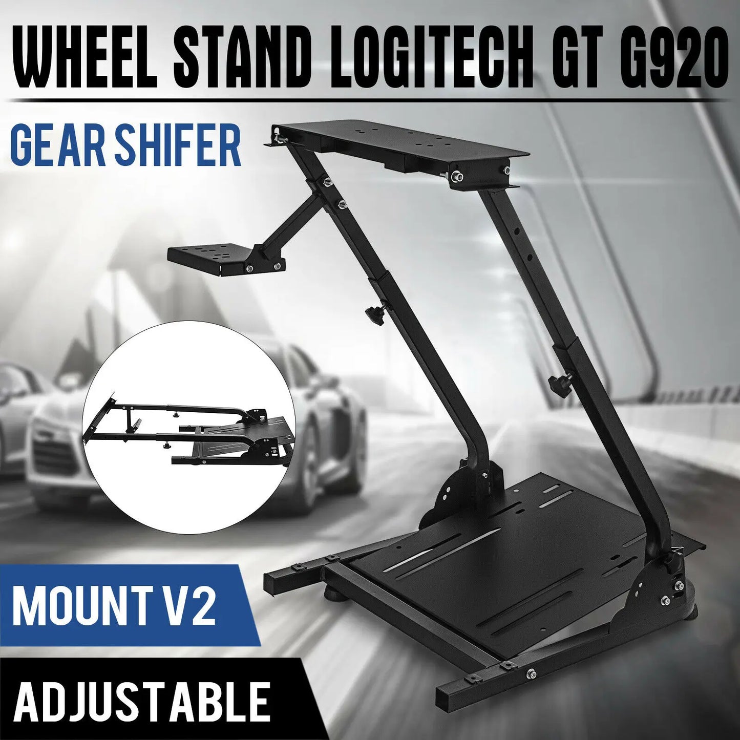 Racing Steering Wheel Holder Height Adjustable For Logitech G25 G27 G29 G920