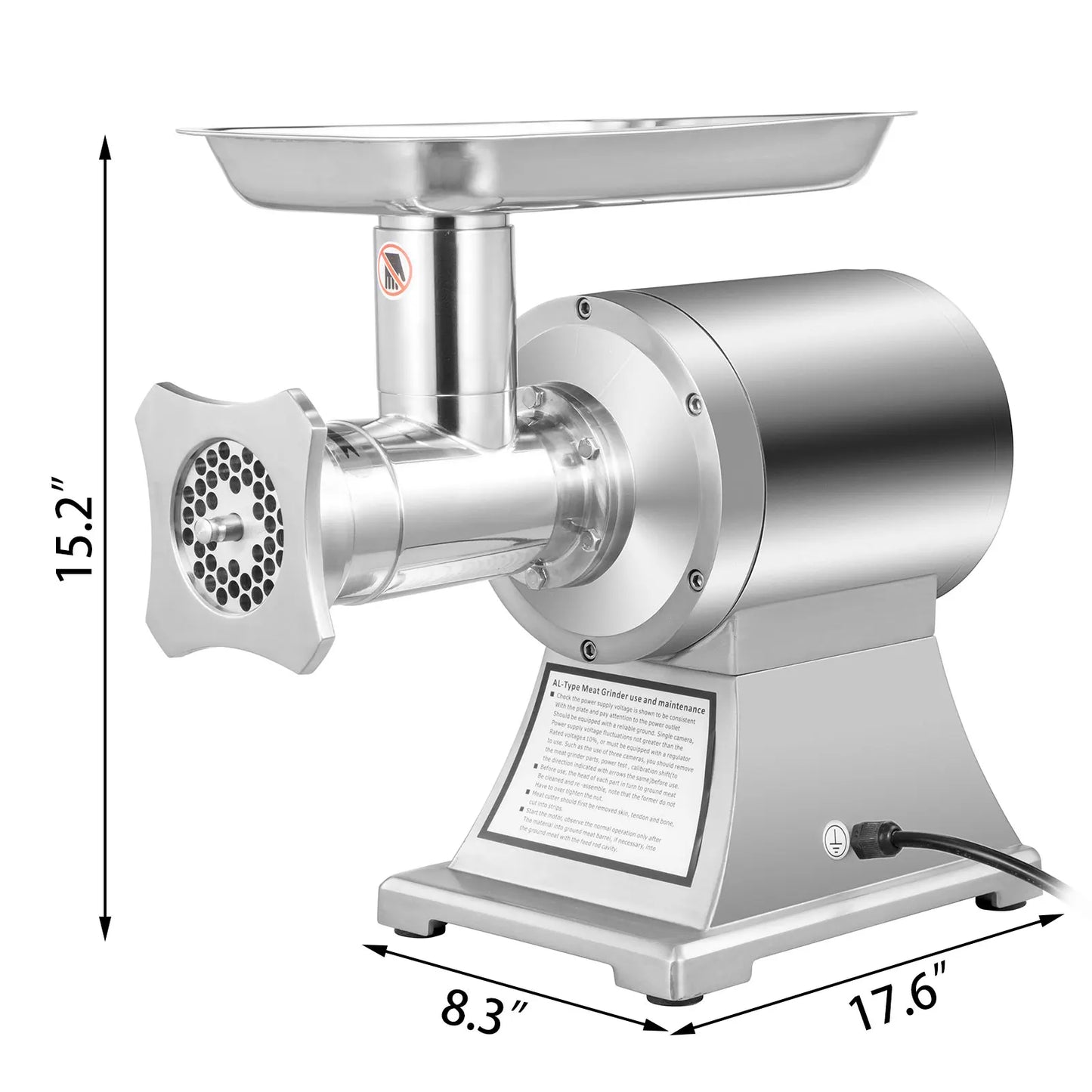 1100W Electric Mini Portable Chopper Blender, Meat Mincer and Food Processor
