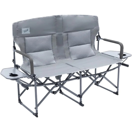 Outdoor Foldable Chair With Side Table