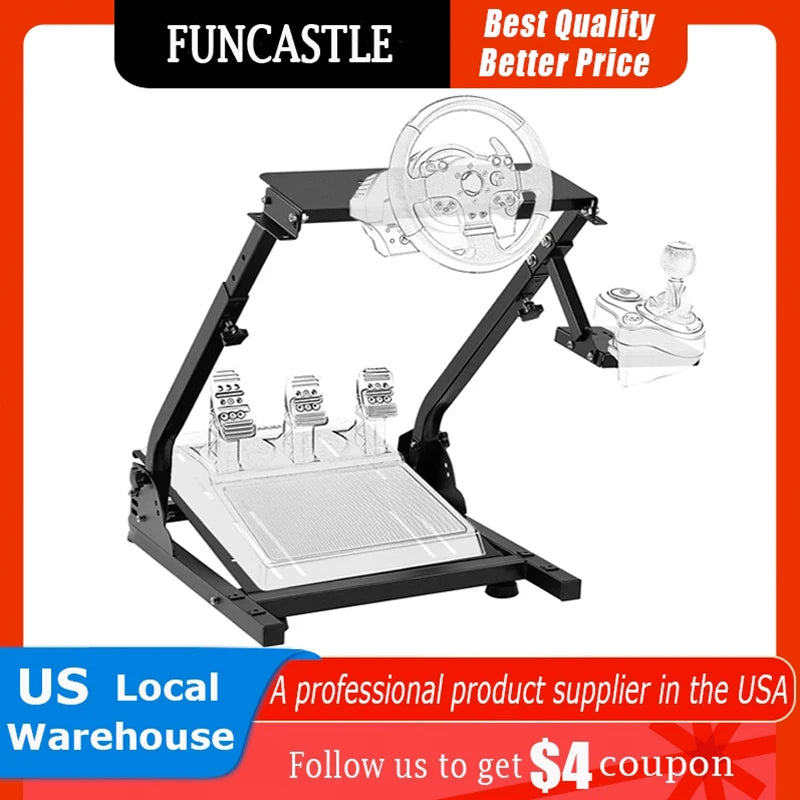 Racing Steering Wheel Holder Height Adjustable For Logitech G25 G27 G29 G920