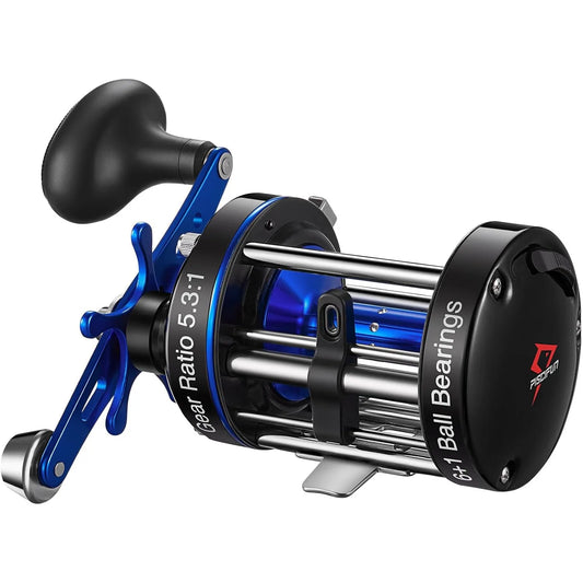 Reinforced Metal Body Round Bait caster Reel